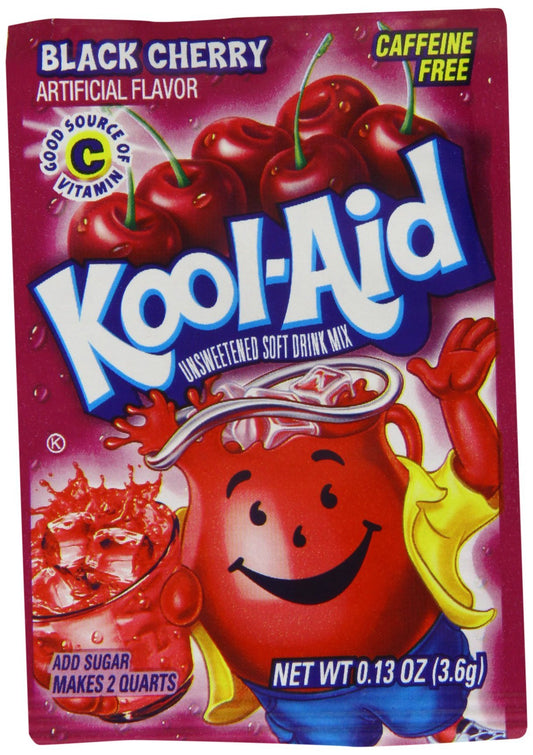 Kool Aid Black Cherry Sachet 48s Box of 1