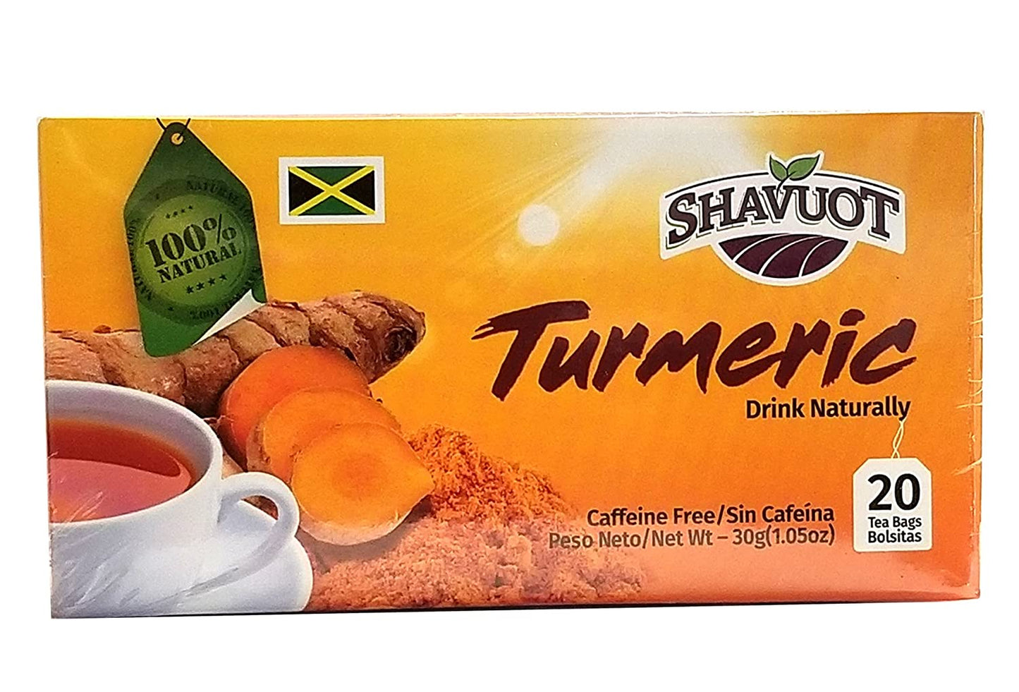 MASShavuot Turmeric Tea 24’s-Fd