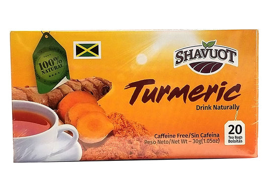 MASShavuot Turmeric Tea 24's Box of 6-Fd