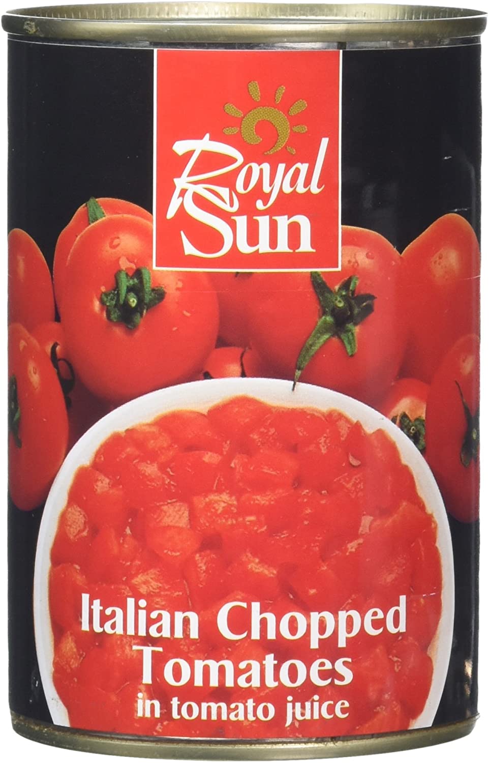 MASRoyal Sun Chopped Tomatoes 400g Box of 24-Fd