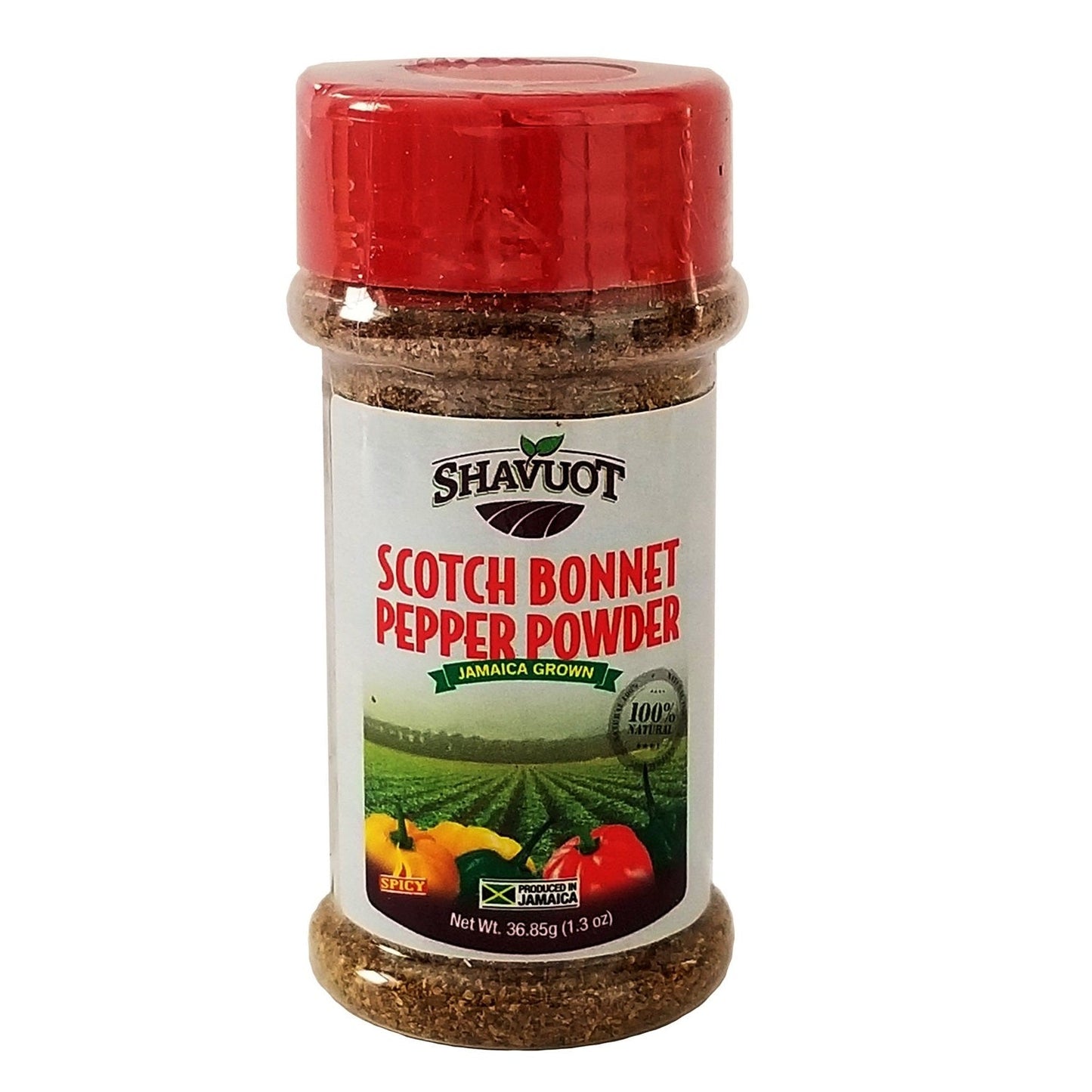 Shavuot Jamaican Scotch Bonnet Pepper Powder 36.85g-Fd