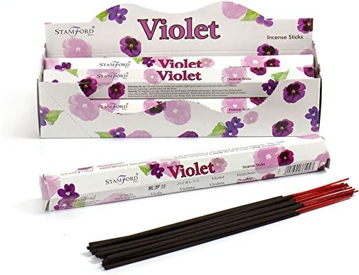 MASStamford Violet Incense 20 Sticks Box of 6-Fd