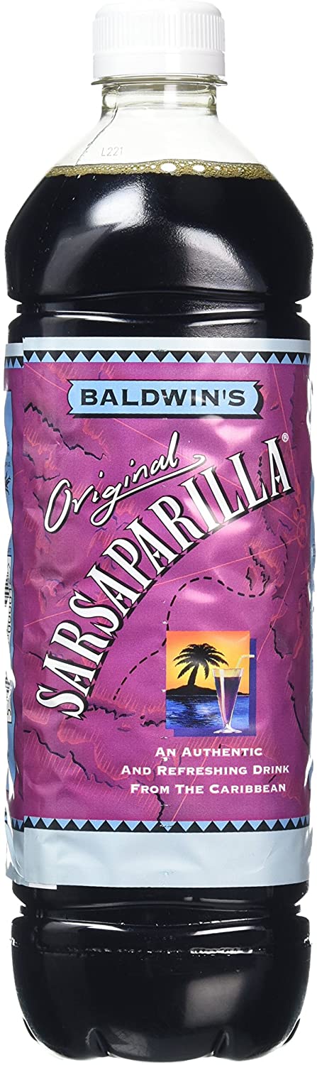 MASBaldwins Sarsaparilla 1L Case of 12-Fd Drinks Asetena Pa 