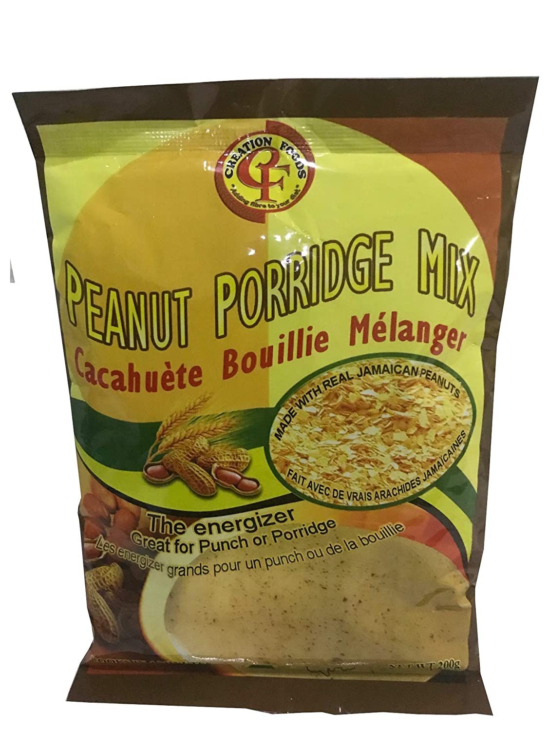 MASCreation Foods Jamaican Peanut Porridge Mix 200g-Fd
