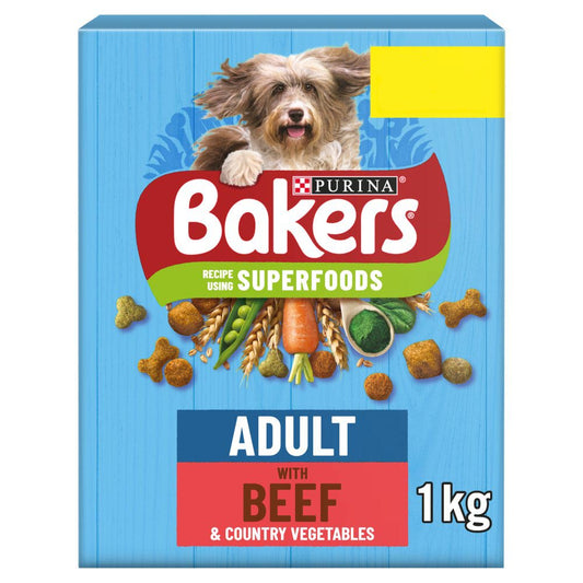 Bakers Adult with Tasty Beef & Country Vegetables 1kg