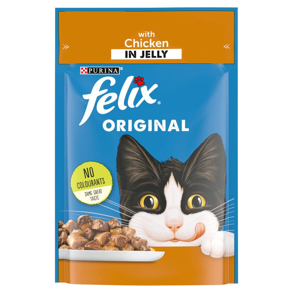 MASFelix Original with Chicken in Jelly 100g-Food