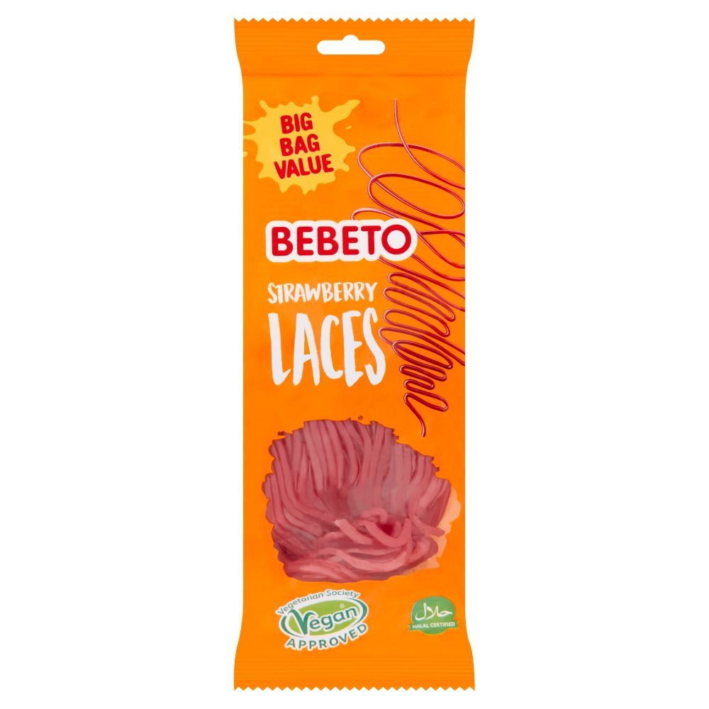 MASBebeto Strawberry Laces 200g-Food
