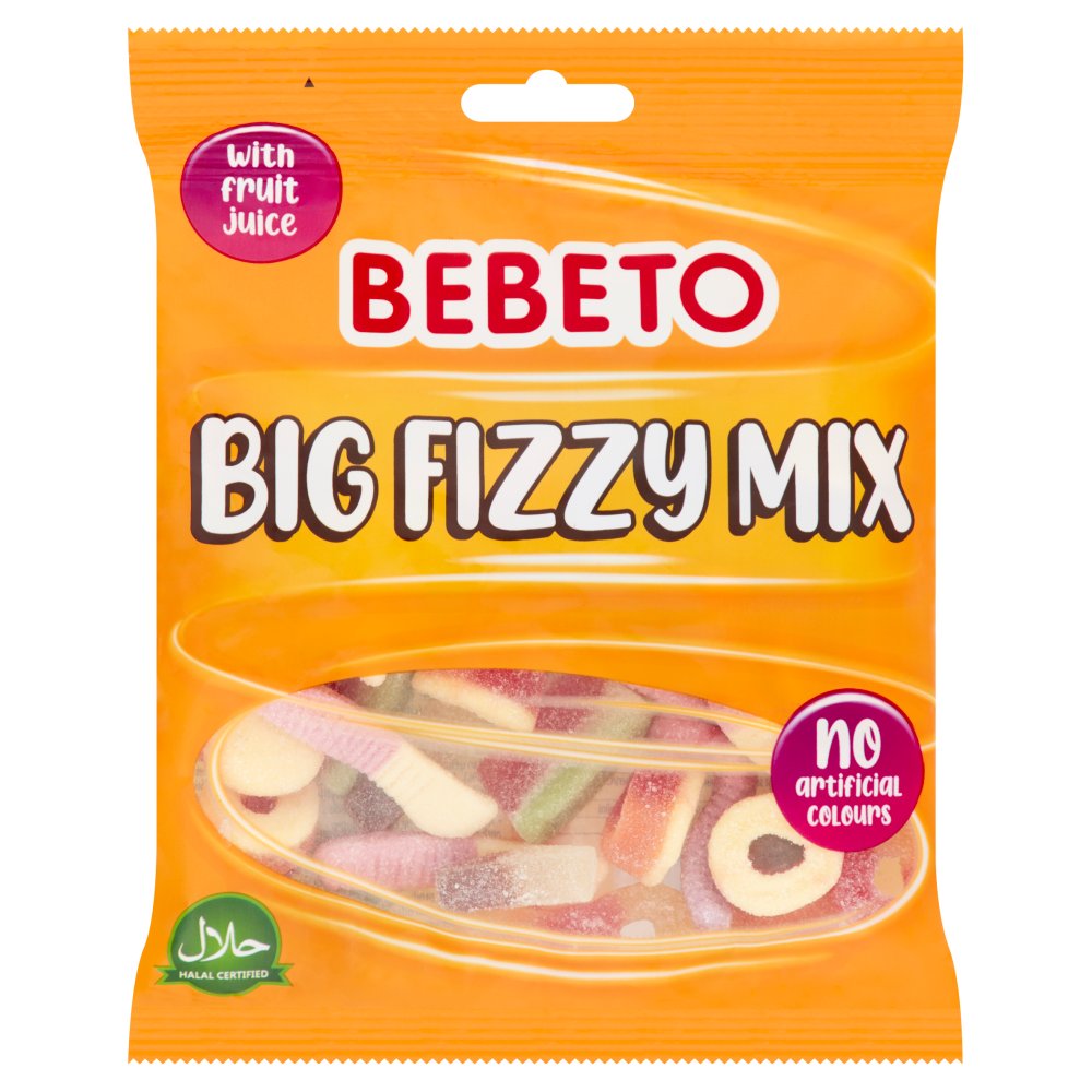 MASBebeto Big Fizzy Mix 150g-Food