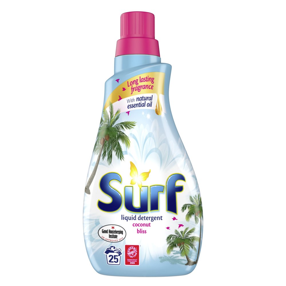 Surf Coconut Bliss Liquid Washing Detergent 25 Washes-Food