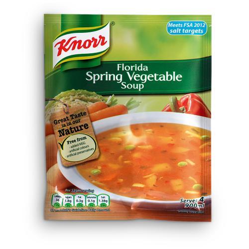 MASKnorr Florida Spring Veg Soup 48g Box of 9-Fd