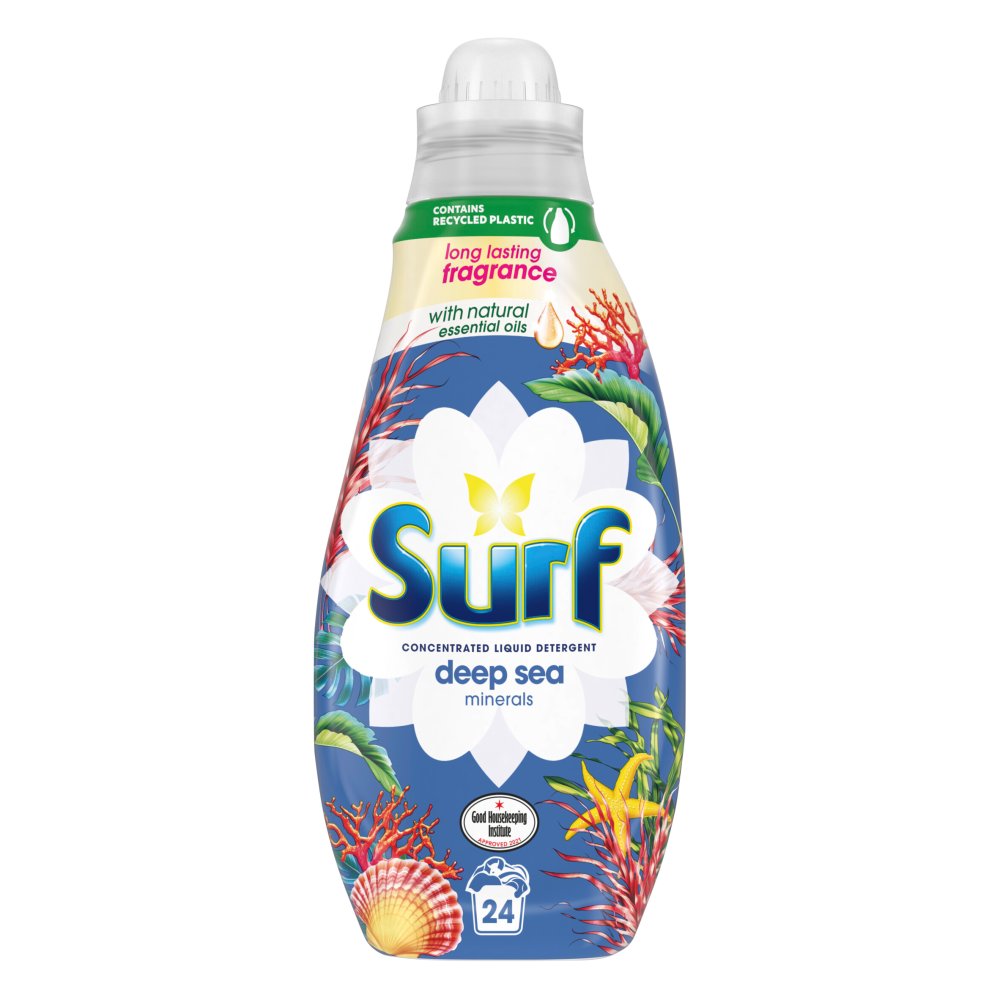 Surf Deep Sea Minerals Concentrated Liquid Laundry Detergent 24 Washes 648ml-Food