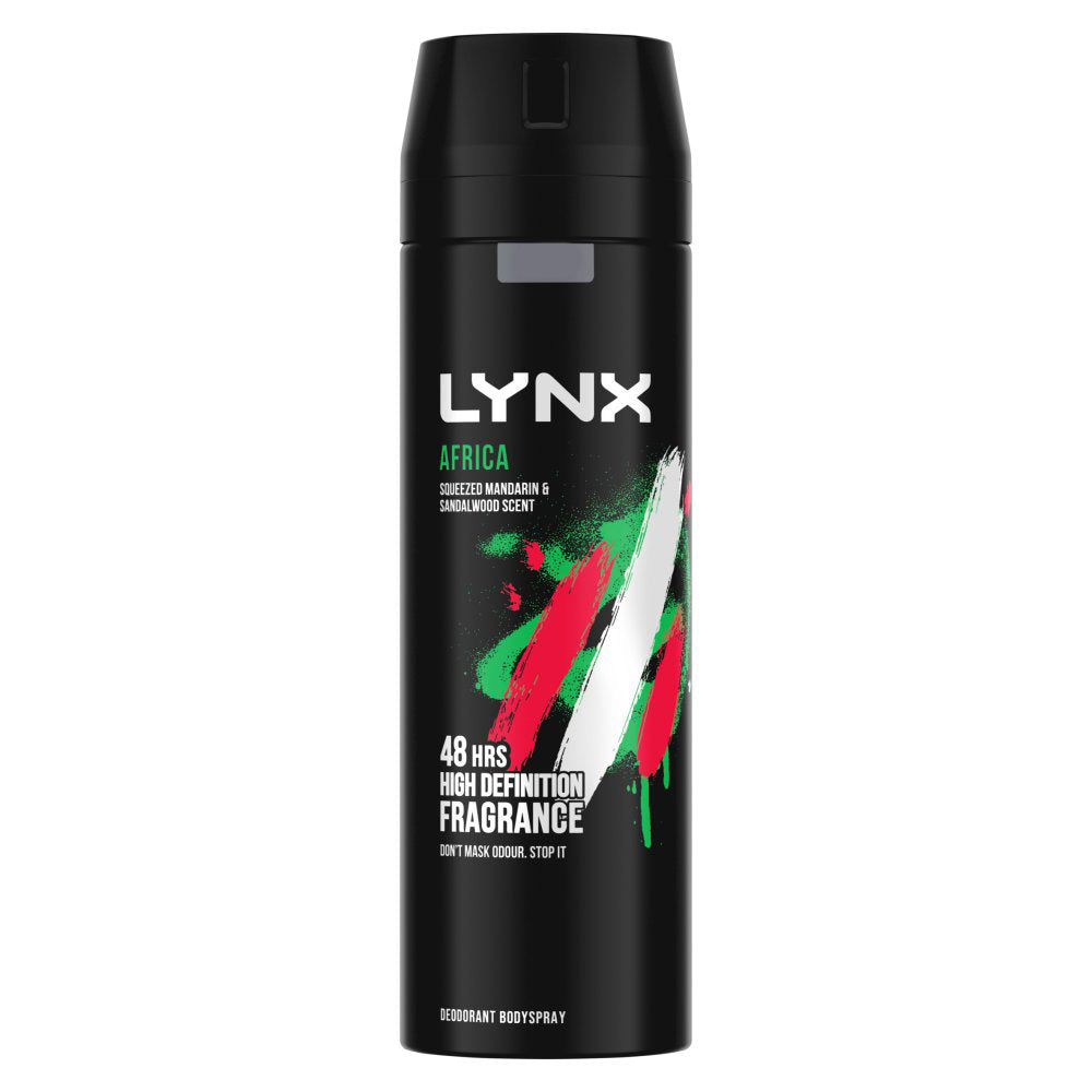 MASLynx Aerosol Bodyspray Africa 200ml-Food