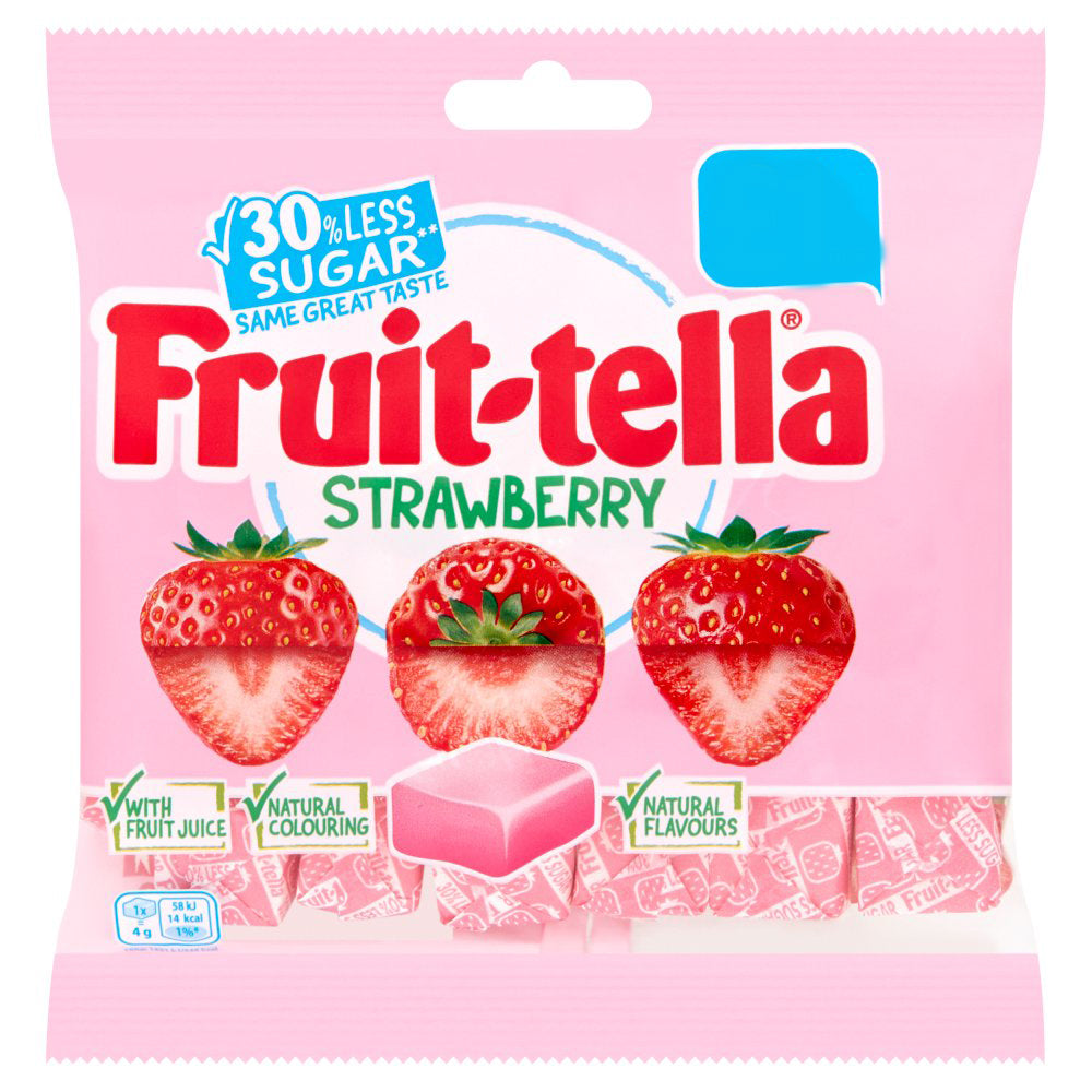 Fruittella Strawberry 100g-Food