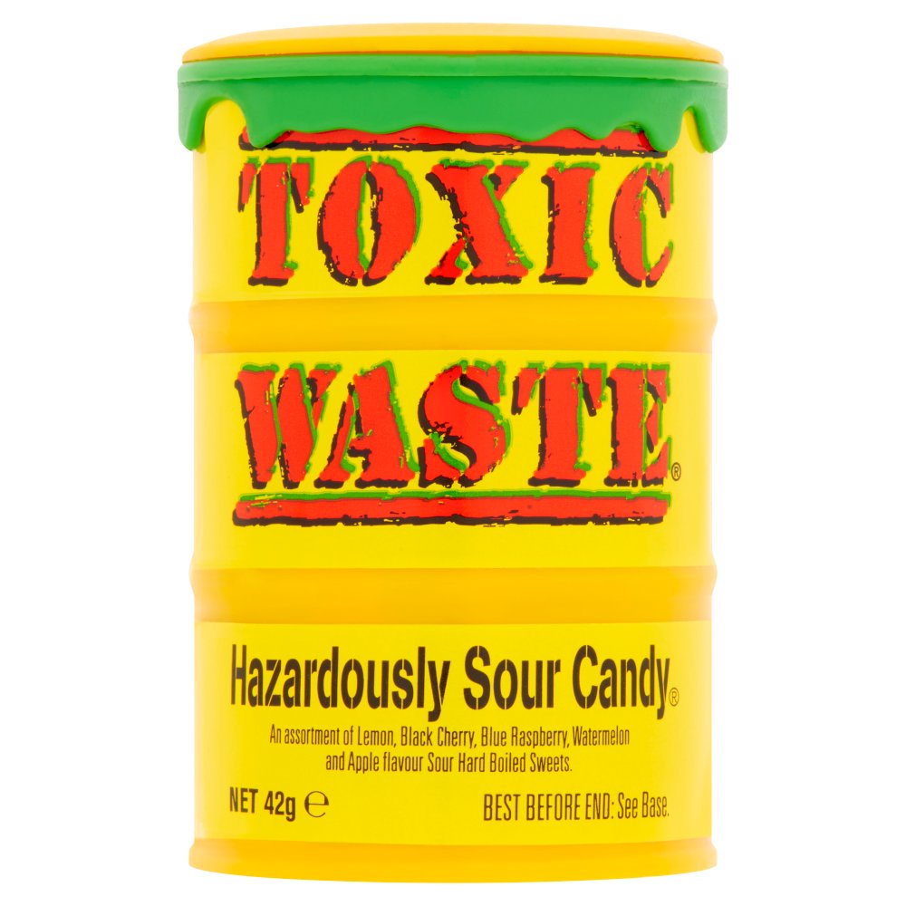 Toxic Waste Hazardously Sour Candy 42g-Food