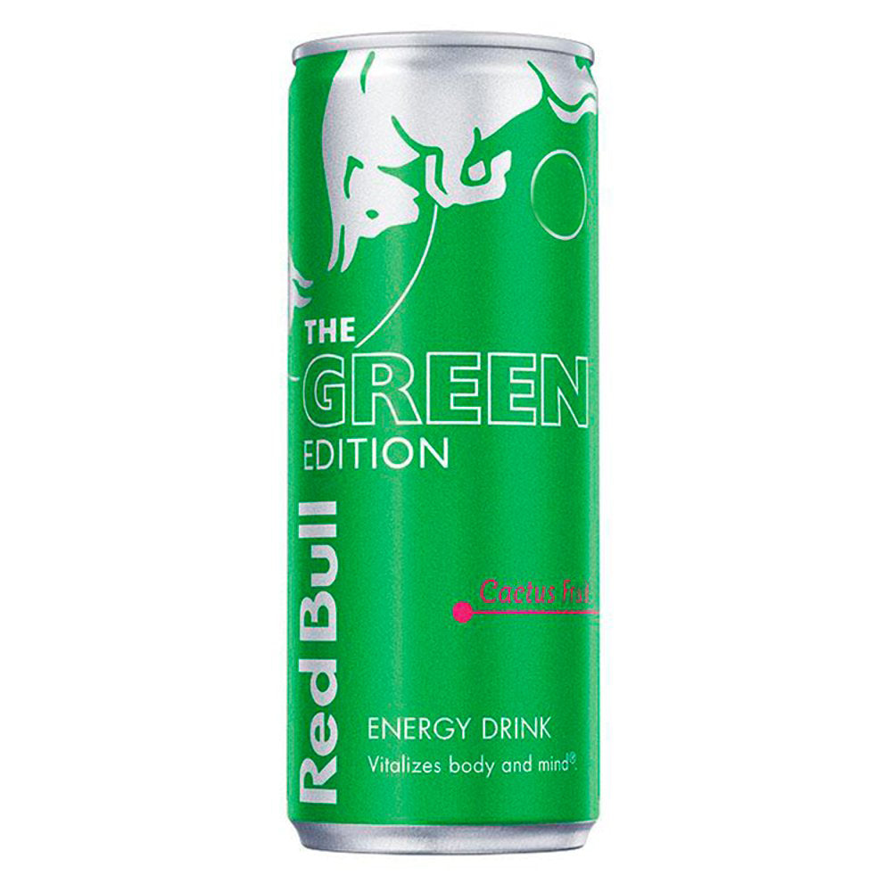 Red Bull The Green Edition Cactus Fruit Energy Drink 250ml-Food