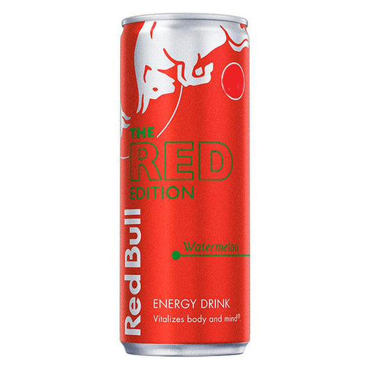 Red Bull The Red Edition Watermelon Energy Drink 250ml-Food