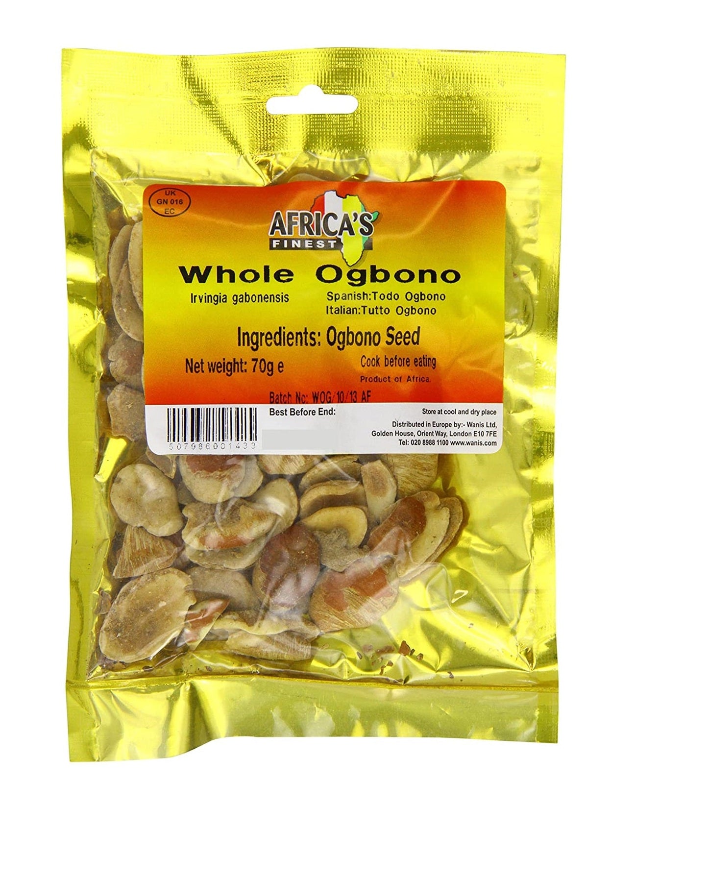 MASAfrica’s Finest Whole Ogbono 70g-Fd