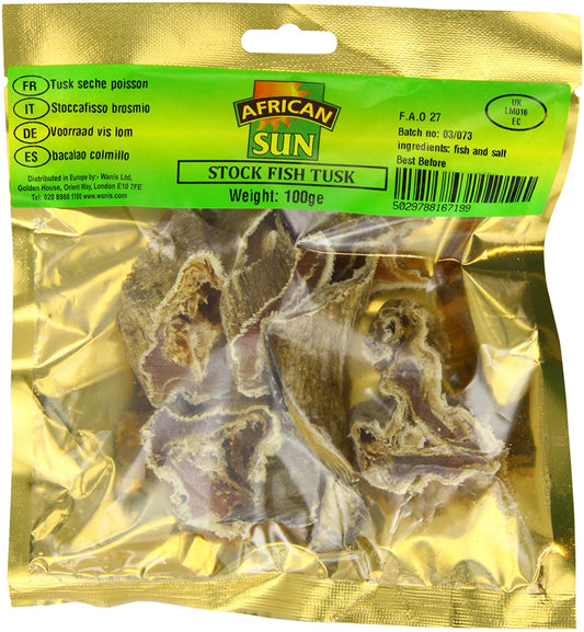 MASAfrican Sun Stockfish Tusk 100g-Fd