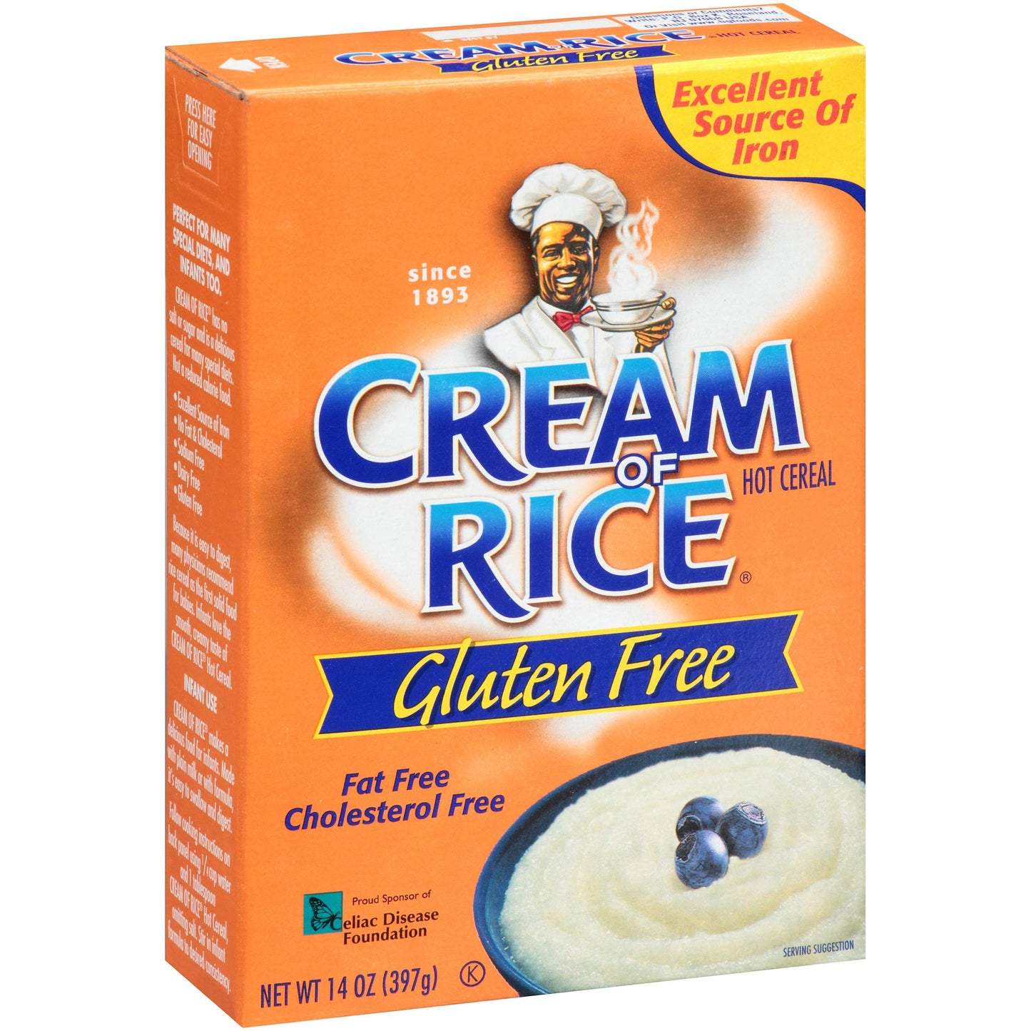 MASCream ofRice Gluten Free Hot Ceral 395g-Fd