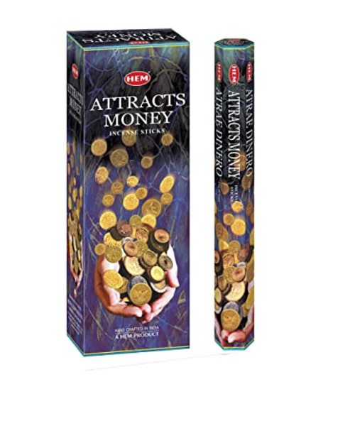 MASHem Attracts Money Incense Sticks 20 Sticks-Fd