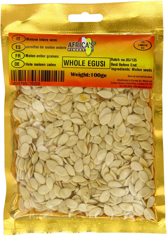 Africa’s Finest Whole Egusi 100g