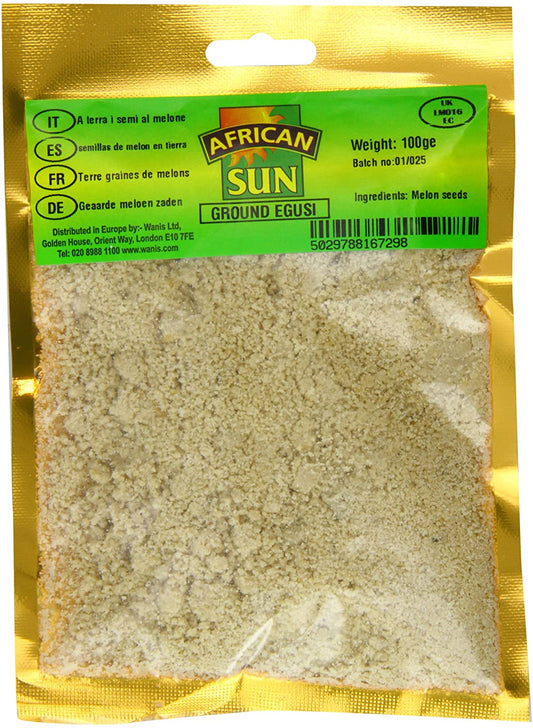 MASAfrican Sun Ground Egusi 100g Box of 10-Fd