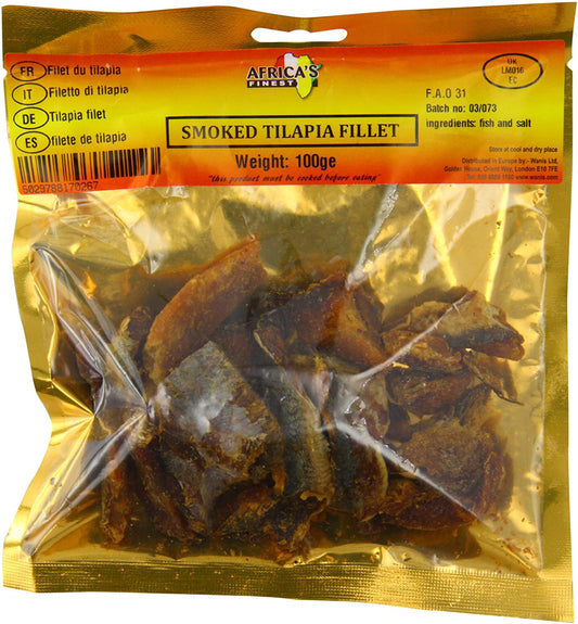 MASAfrica’s Finest Smoked Tilapia Fillet 80g-Fd