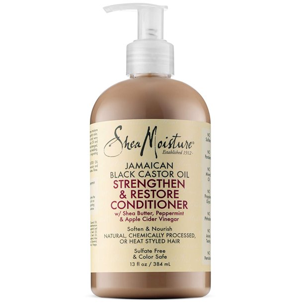 Shea Moisture Jamaican Black Castor Oil Rinse Out Conditioner 13oz-Food