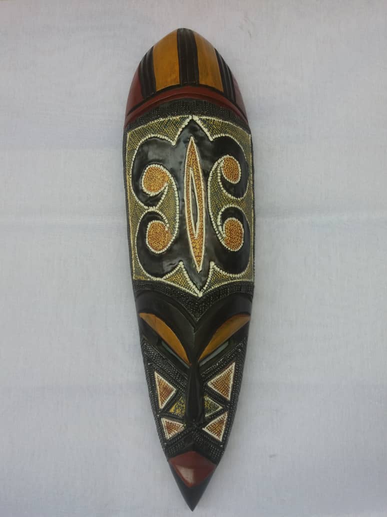 African Wooden Wall Decor Masks
