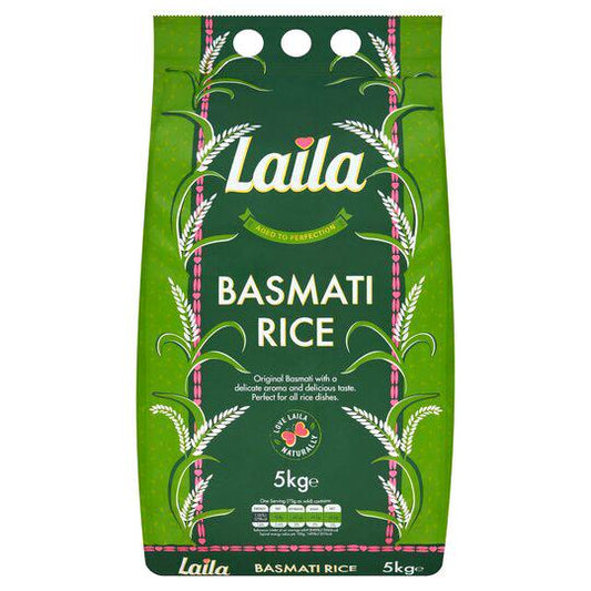 MASLaila Basmati Rice 5kg Box of 1-Fd