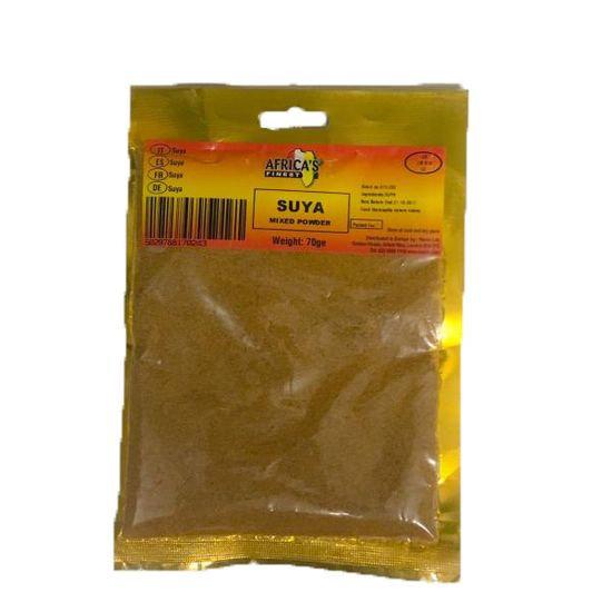 MASAfrica's Finest Suya Mixed Powder 70g Box of 10-Fd