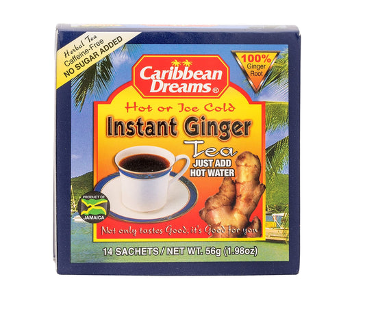 Caribbean Dreams Instant Ginger Tea 20’s