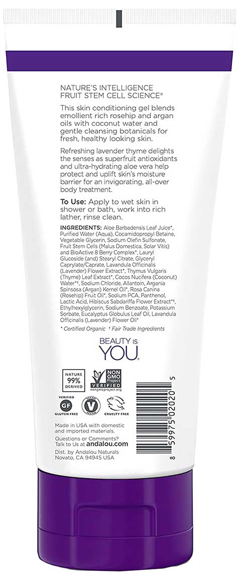 Lavender Thyme Refreshing Shower Gel