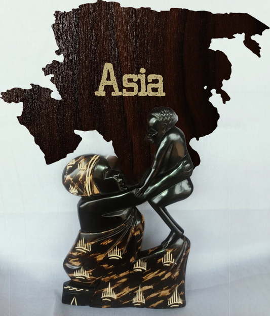 Personalised Wooden Figurine Statue