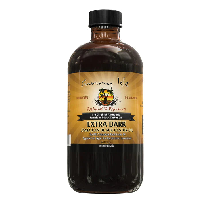 MASSunny Isle Extra Dark Jamaican Black Castor Oil 8oz-Food