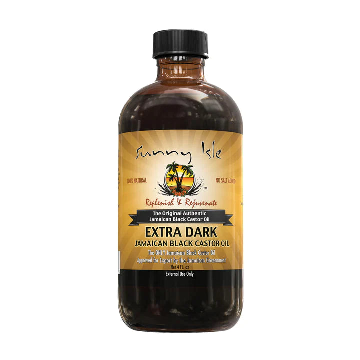 MASSunny Isle Extra Dark Jamaican Black Castor Oil 4oz-Food