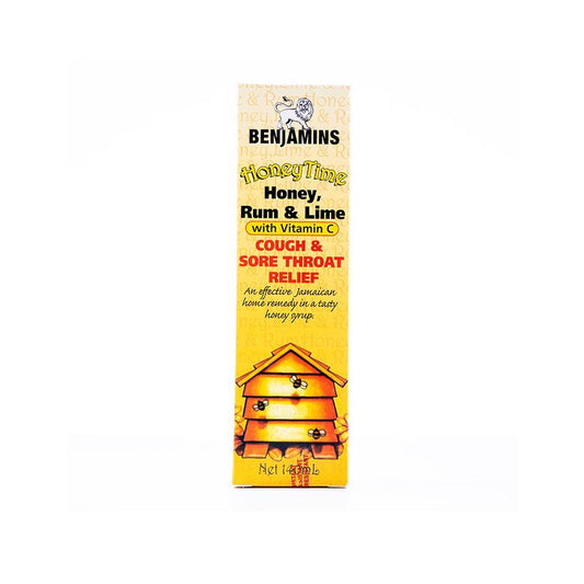 Benjamins Honeytime Honey Rum and Lime Syrup 140ml
