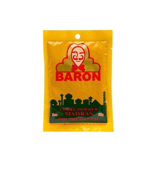 Baron Curry Powder 85g Box of 25