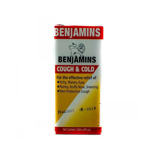 Benjamins Balsam Cough & Cold 120ml