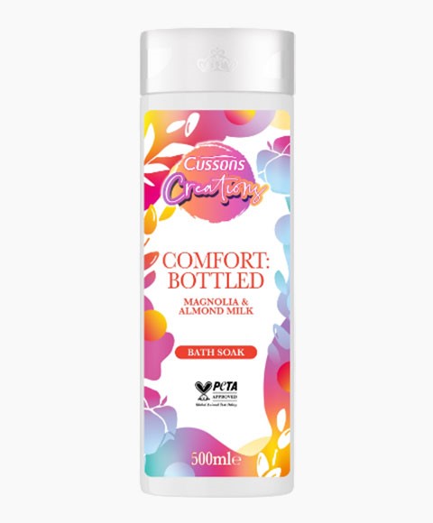 Creations Comfort Bottled Magnolia And Almond Milk Bath Soak