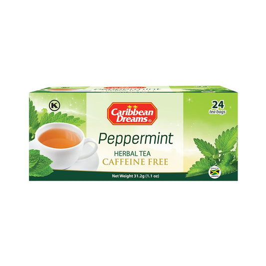 Caribbean Dreams Peppermint Tea 24's Box of 6