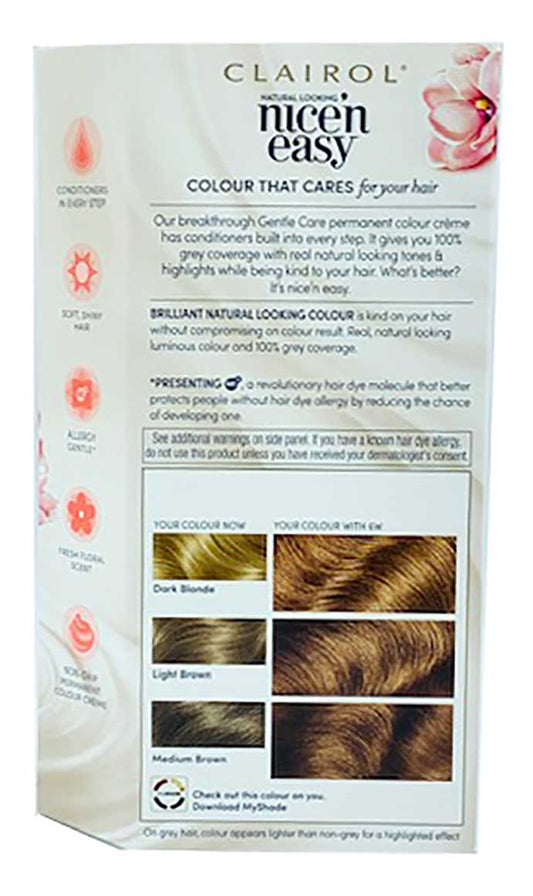 Nice N Easy Permanent Hair Color 6W Light Mocha Brown