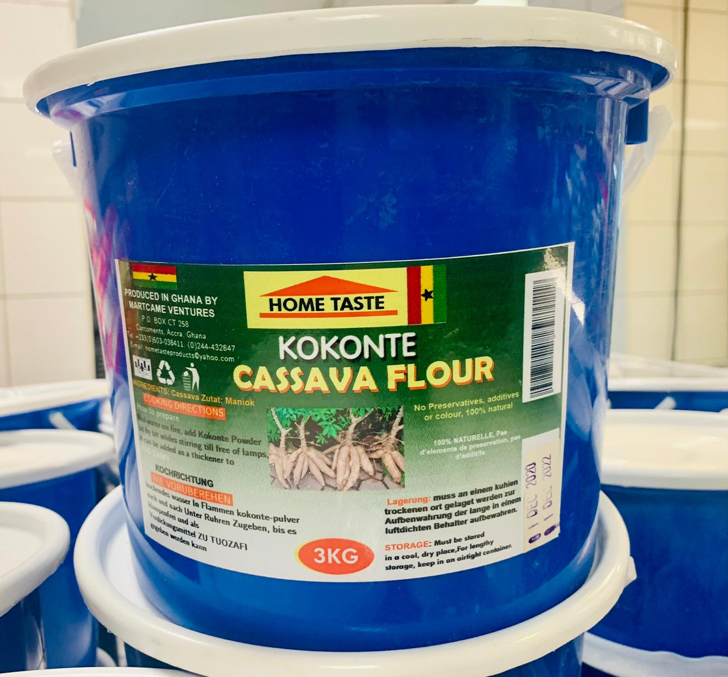 MASCassava Flour Kokonte 3KG-Mas