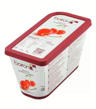 MASFrozen Cherries Morello Puree 1kg-Fd