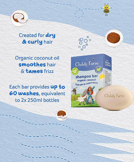 Childs Farm Shampoo Bar With Organic Coconut