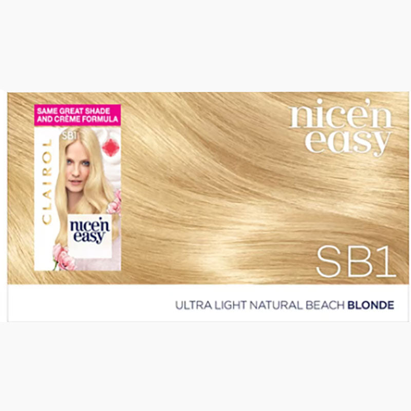 Nice N Easy Creme Permanent Color SB1 Ultra Light Natural Beach Blonde
