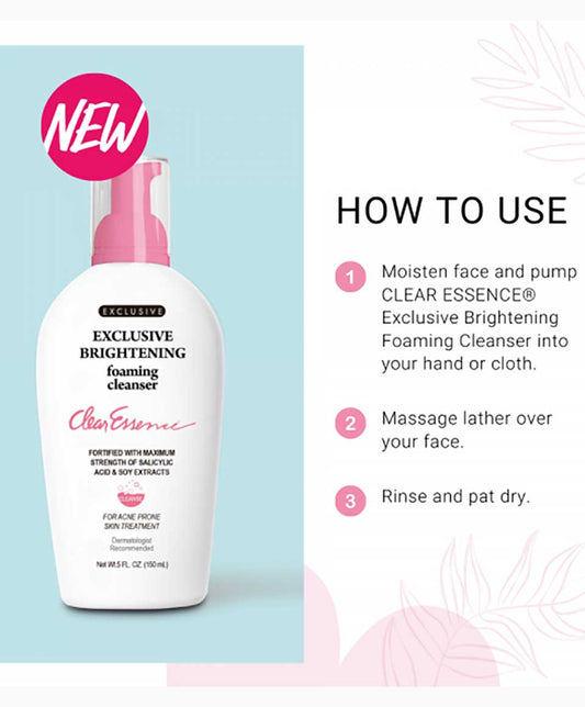 Exclusive Brightening Foaming Cleanser