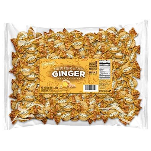 MASColombina Ginger Hard Candy 2.27kg Box of 8-Fd