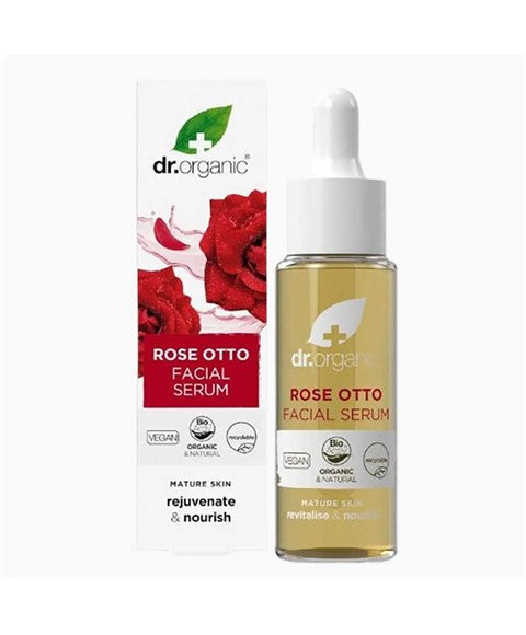 Bioactive Skincare Organic Rose Otto Facial Serum