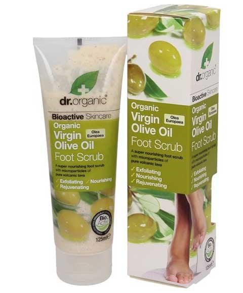 Organic Virgin Olive Oil Foot Scrub
